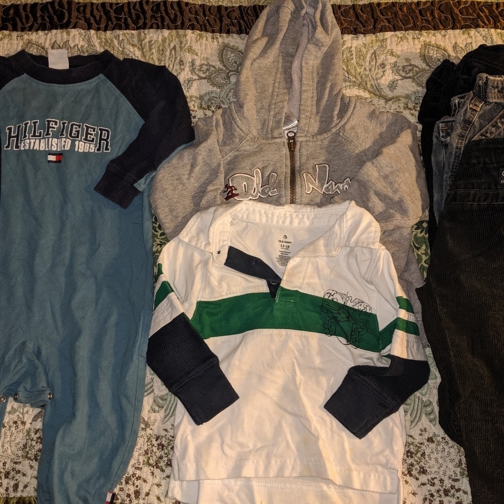 12-18m boys "better brands" clothing bundle
